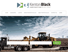 Tablet Screenshot of kentonblack.com